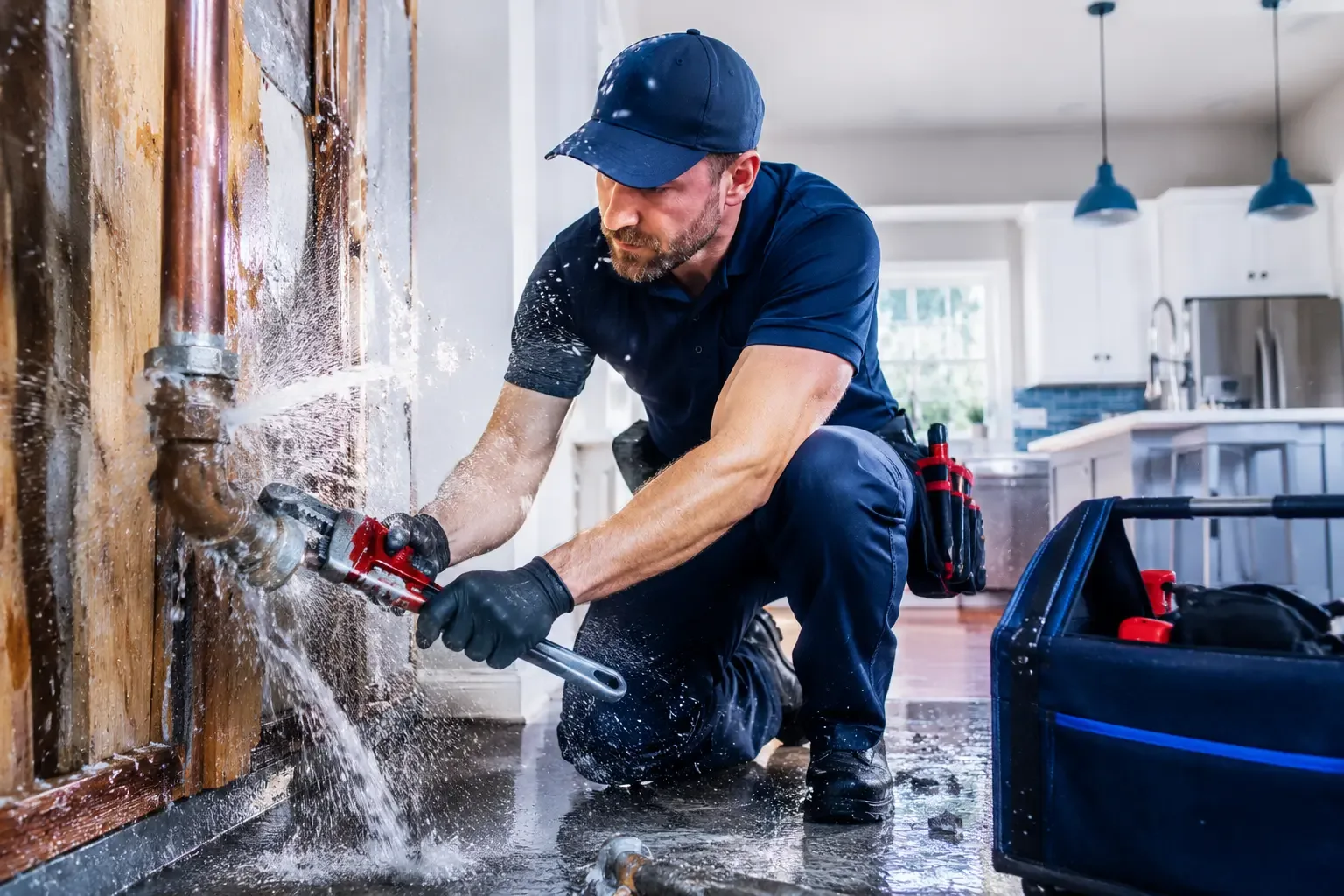 Local emergency pipe repair professionals in Grainfield, KS